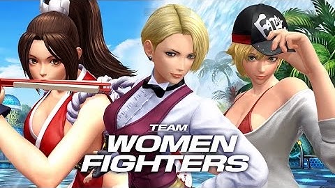 Team Women Fighters | Complete Story Mode Walkthrough - The King of Fighters XIV [English, Full HD]