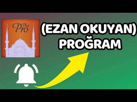 5 Vakit Ezan Okuyan Proğram Uygulama (Sabah,Öğle,İkindi,Akşam Yatsı) Yeni