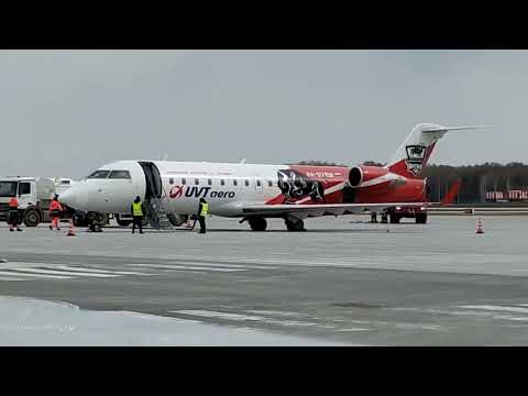 ✈  Первый рейс а/к ЮВТ   в Тобольск  (RMZ) [RA-67158] 25.04.2022