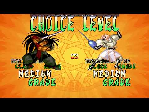 Samurai Shodown IV - Amakusa's Revenge ( Bakusaiga Vs hellreicer ) || Play Date 19 Dec 24