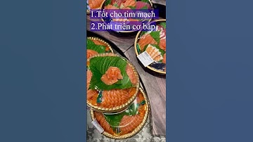 Ăn cá hồi có tác dụng gì? Cá hồi có tốt và bị béo không? #shorts #trangbio #cahoi #suckhoe