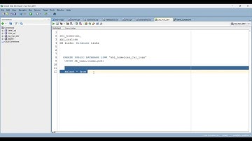 Use of Dblinks or database links in plsql projects