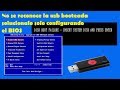 Configurando BIOS para arranque con USB