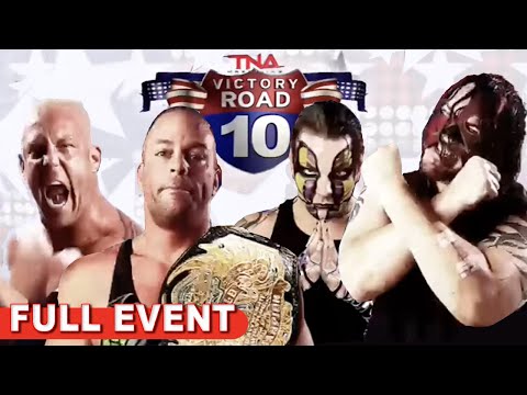 Victory Road 2010 | FULL PPV | 4 Way Match For The Title -RVD vs Jeff Hardy vs Abyss vs Mr. Anderson