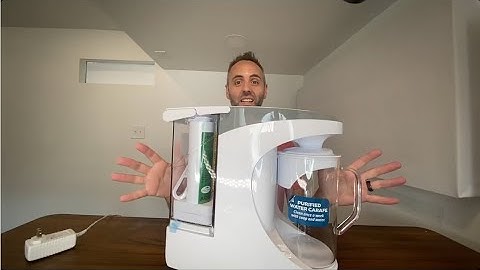 Using AquaTru Countertop Water Filter for the First Time!