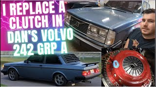 Dan's Volvo 242 Group A Gets An Upgraded South Bend Clutch (Vlog #1)