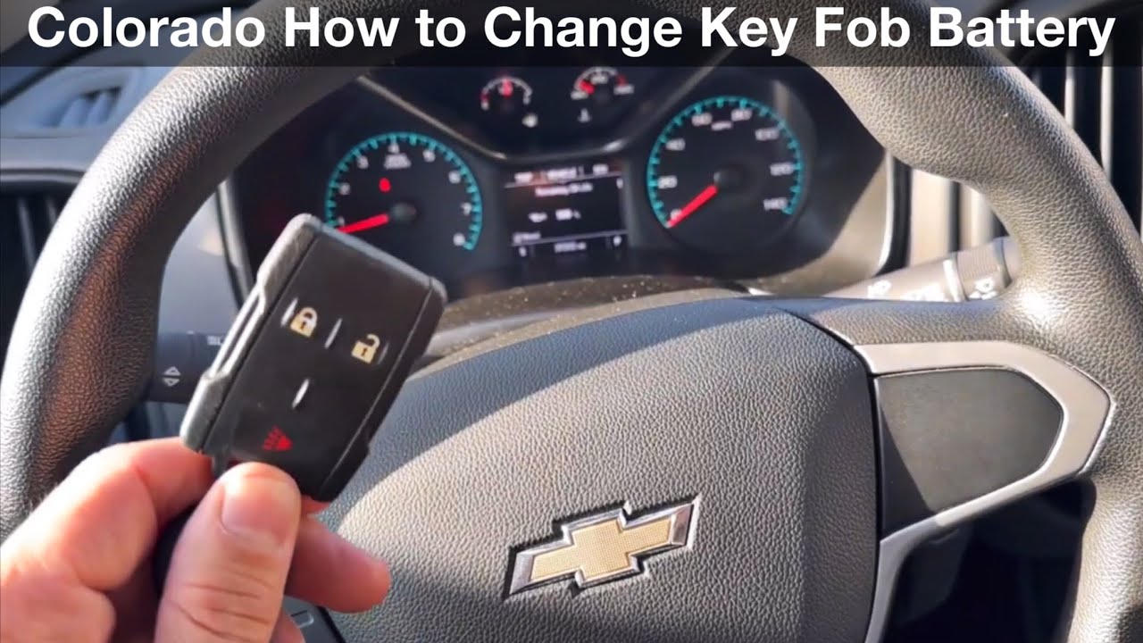 2015 2023 Chevrolet Colorado How To Change Key Fob Battery 2015 2023 Chevrolet Colorado How To Change Key Fob Battery