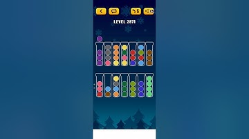 Ball sort level 2871