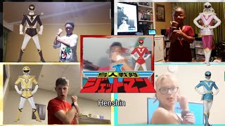 Chojin Sentai Jetman Team Henshin