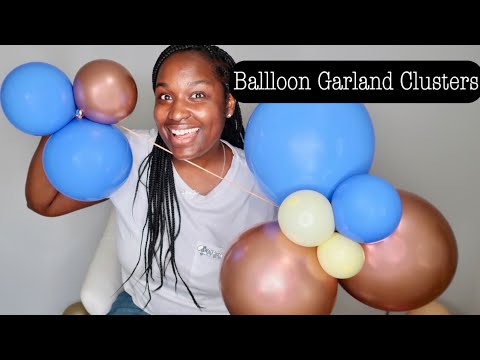 How I make Balloon Garland Clusters / Fillers | Tutorial