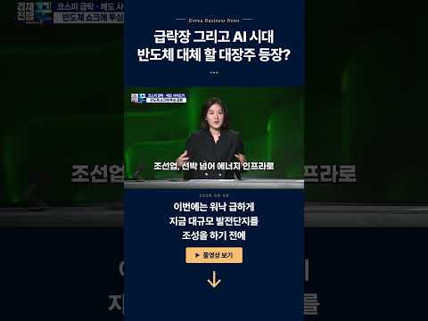 급락장 그리고 AI 시대, 반도체 대체 할 대장주 등장? ㅣ 엄경아·한지영 ㅣ 경제전쟁꾼