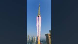 برج خليفة تحول الى صاروخ فضاء 🚀 #العراق
