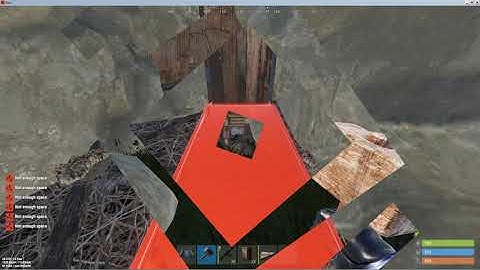Rock Stack Tutorial/Base Tour (Rust base Design 101) Spiral Stair bunker unpatched on staging7/30/20