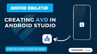 1.3 Running Flutter App on Emulator || Creating Android Virtual Device in Android Studio