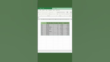 Excel cơ bản - cách lọc dữ liệu bằng SLICER trong EXCEL #excel #exceltips #exceltricks