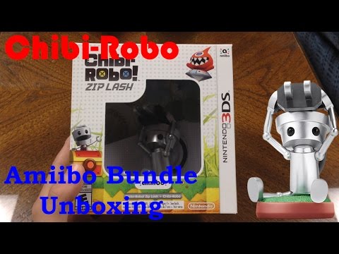Chibi Robo Amiibo Bundle Unboxing! - OutstandingOshawott2