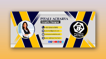 Professional Email Signature Design | Email Signature Design | Email Signature Design In Photoshop