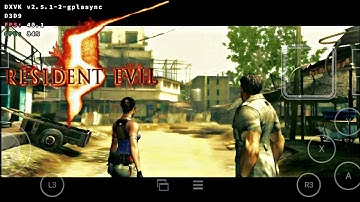 Best Settings for Resident Evil 5 golden edition on Winlator afei.mod – Smooth 60FPS! 🎮⚡"