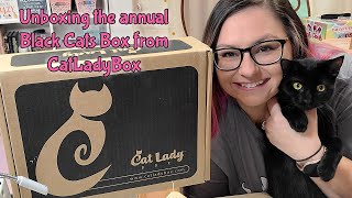 Unboxing the 'Crazy' Cat Lady annual Black Cats Box from CatLadyBox