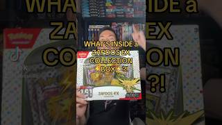 What’s Inside a Zapdos ex Collection Box - Pokémon Cards