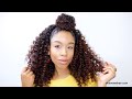 Half Bun Twist-Out with MoKnowsHair Curl Collection