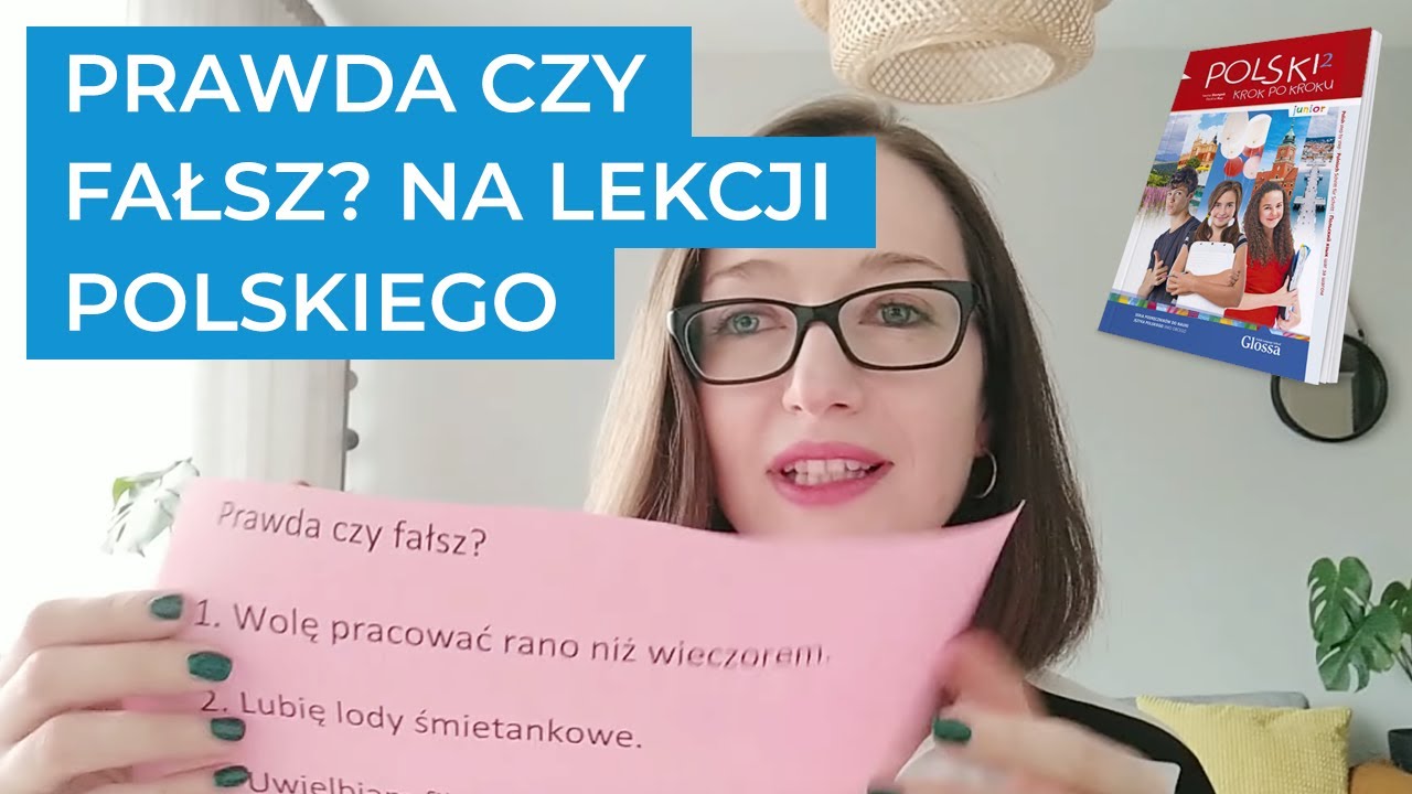 06 Prawda Czy Fa sz Na Lekcji Polskiego POLSKI Krok Po Kroku Junior 06-prawda-czy-fa-sz-na-lekcji-polskiego-polski-krok-po-kroku-junior
