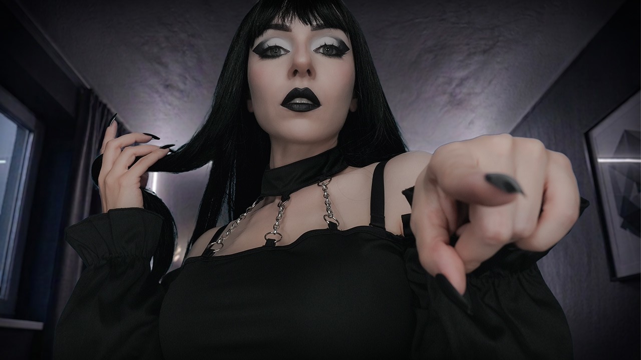 Goth Girlfriend Puts You to Sleep (Don’t Fight It) ASMR