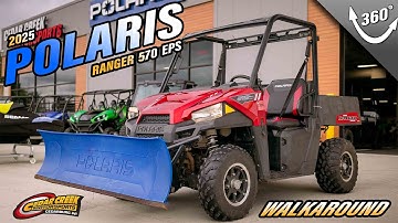 Walkaround | 2016 Polaris® RANGER® 570 EPS Sunset Red