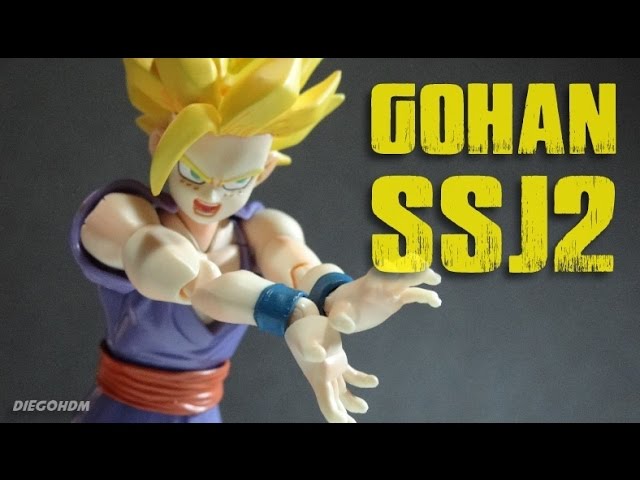 GOKU SSJ2 SDCC SH Figuarts Bandai Unboxing e Review BR / DiegoHDM 