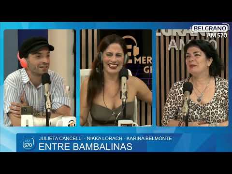 Patricia Suárez en “Entre Bambalinas” - Radio Belgrano. 15-10-2025