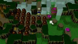 Clear The Way, using the Fireflower's shot to clear the exploding barrels