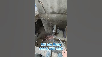 Cắt bỏ cầu thang #catdaykimcuong #catbetong
