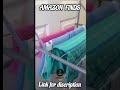 Maximize Small Spaces with This Foldable Drying Rack#SpaceSaving #SmallHomeIdeas #LaundryHacks