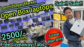 5 Year Warranty || Cheapest Laptop Market || Laxmi Nagar Laptop Market || Apple MacBook Sale 2024