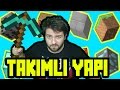 Minecraft Takımlı Yapı Kapışması - Modern Ev ve Köpek Kulübesi Yapımı