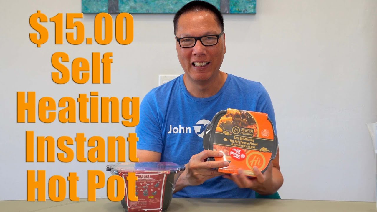 The Self-Heating Instant Hot Pot that Cooks Itself! 