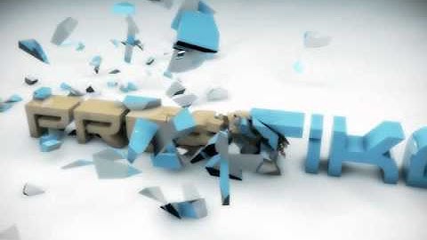 Cinema 4D Intro text shatter effect