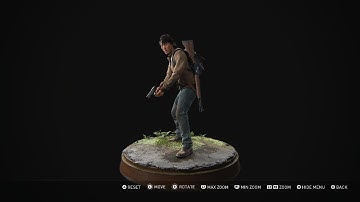 The Last of Us Part II Remastered model viewer Jesse Seattle