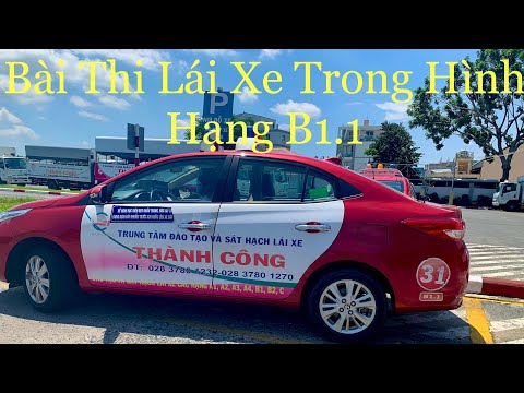 Video Bài Thi Sa Hình B1.1 Trường THÀNH CÔNG - youtube