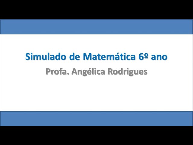 ➥ Quiz de Matemática 6º Ano #4  Operações de Matemática do 6º