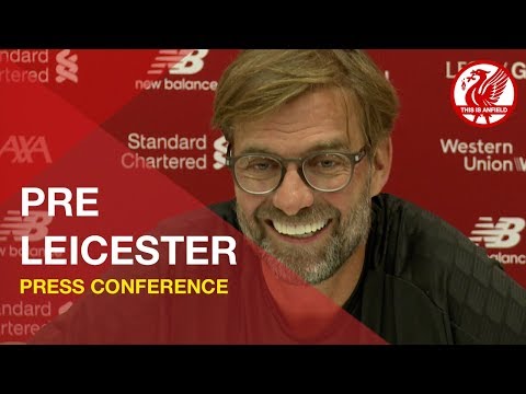 liverpool-vs.-leicester-city-|-jurgen-klopp-press-conference