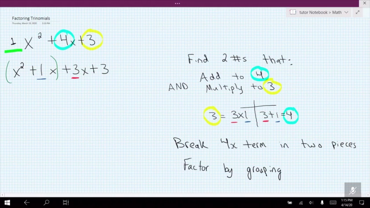 Factoring Polynomials - YouTube