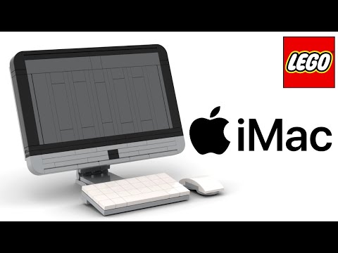 LEGO Apple iMac (+instructions) | MOC Tutorial - YouTube