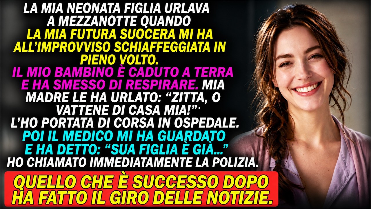 Erano le 12:40 di notte quando mia suocera mi ha schiaffeggiato così forte che Nora, la mia bambina di quattro mesi, mi è caduta dalle braccia. «Falla stare zitta o vattene da casa mia», mi ha...