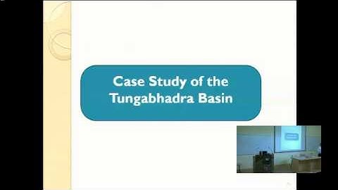 Hydrological Modeling - Prof. P. MUJUMDAR(27-01-2014)