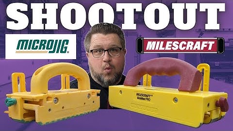 Has Microjig been dethroned? Milescraft Grabber vs Microjig Gr-Ripper