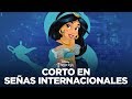 Descubriendo Aladdín en señas internacionales | Disney Princesa