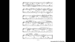Little Waltz by Korganov Sheet music / Album for Young op.25 no.3 / Easy Piano / Kleiner Walzer
