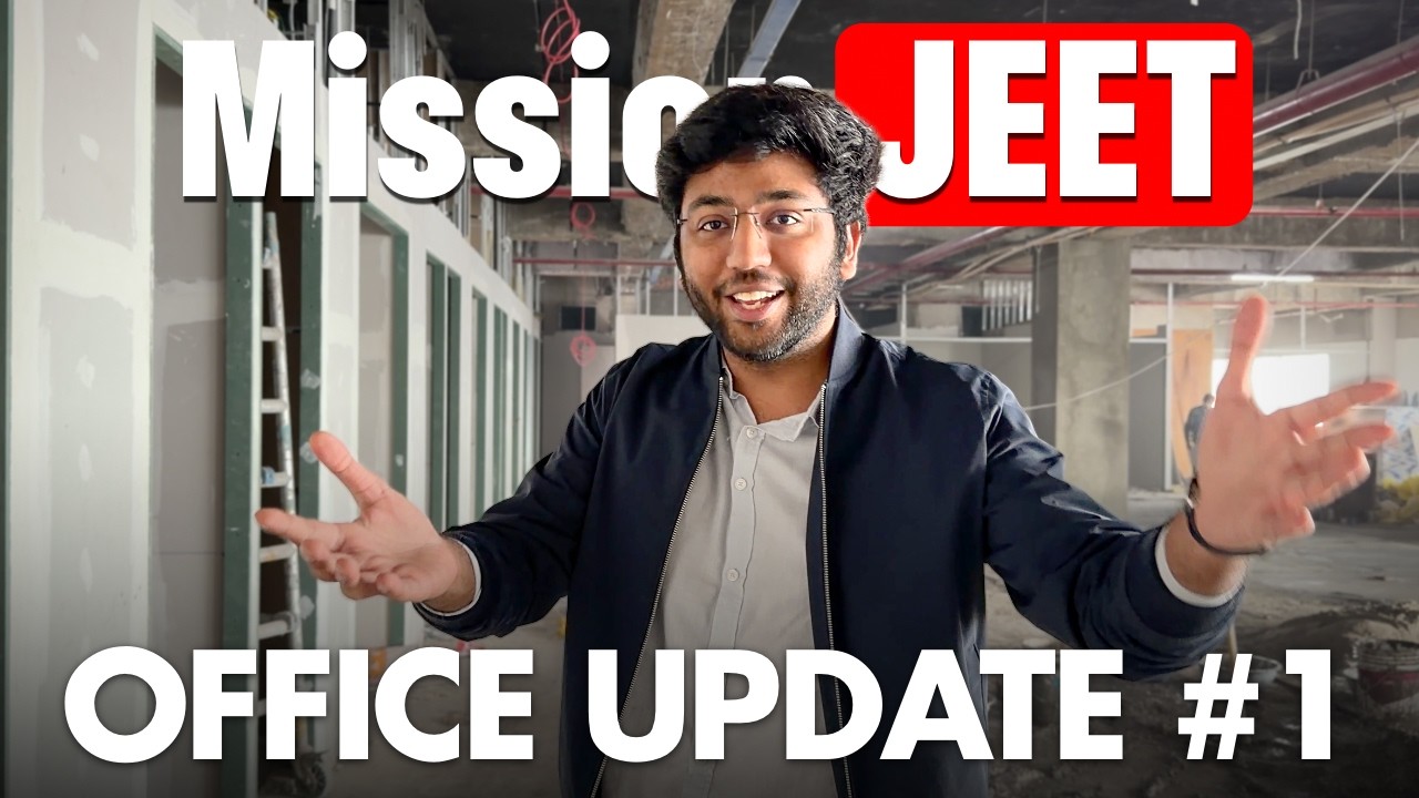 Mission JEET Office Update #1 🥹🫶