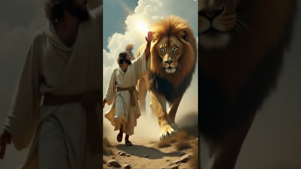 Walk with Courage: Faith & Strength 🦁✨ | Inspirational Animation 